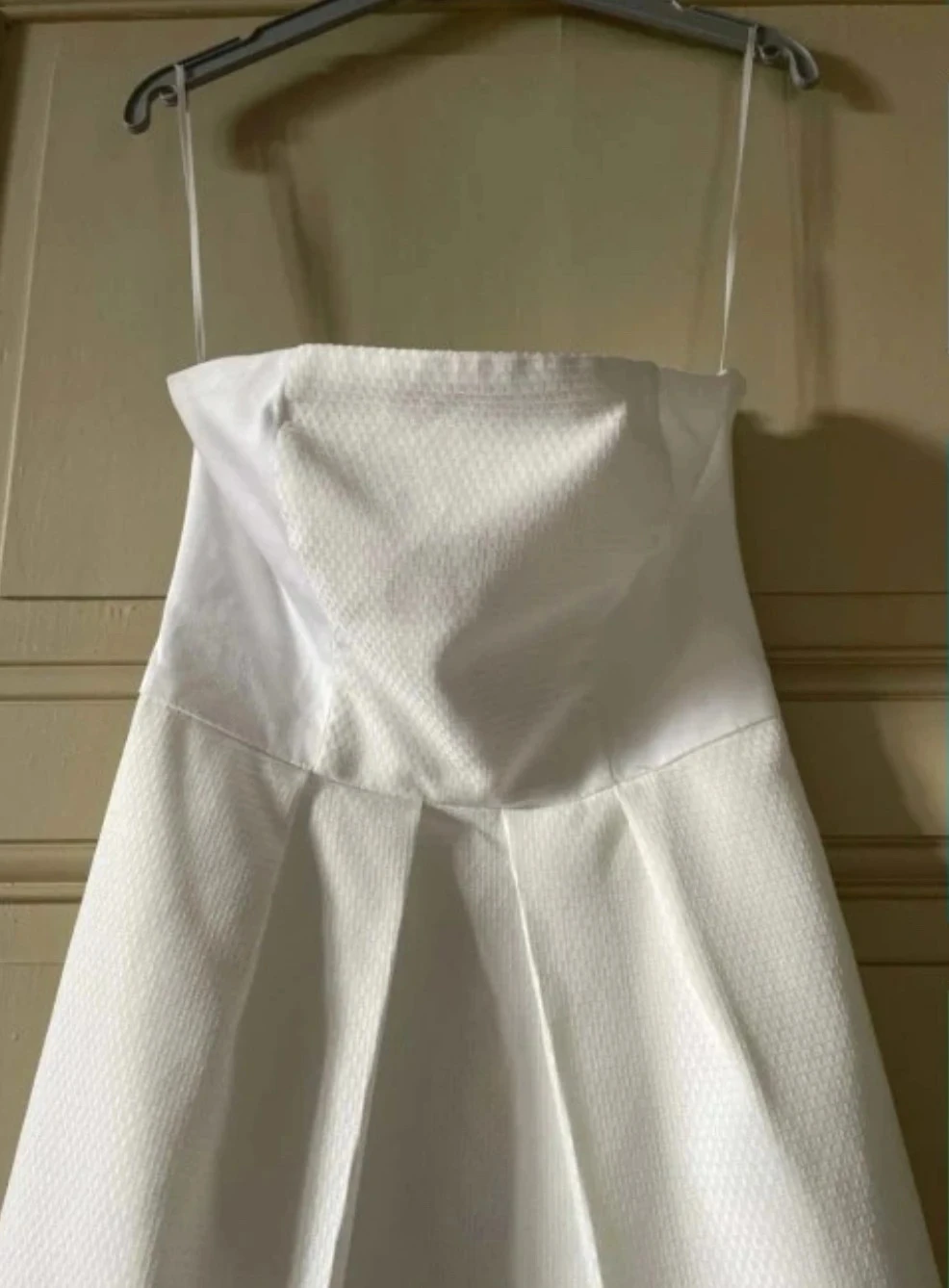 Vestido bustier blanco 36 – photo 3